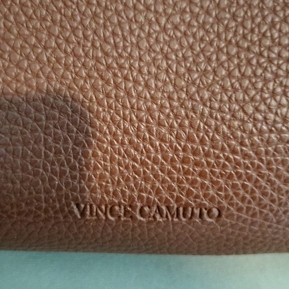 Vince Camuto Brown Vegan Leather Tote Bag - Picture 4 of 5